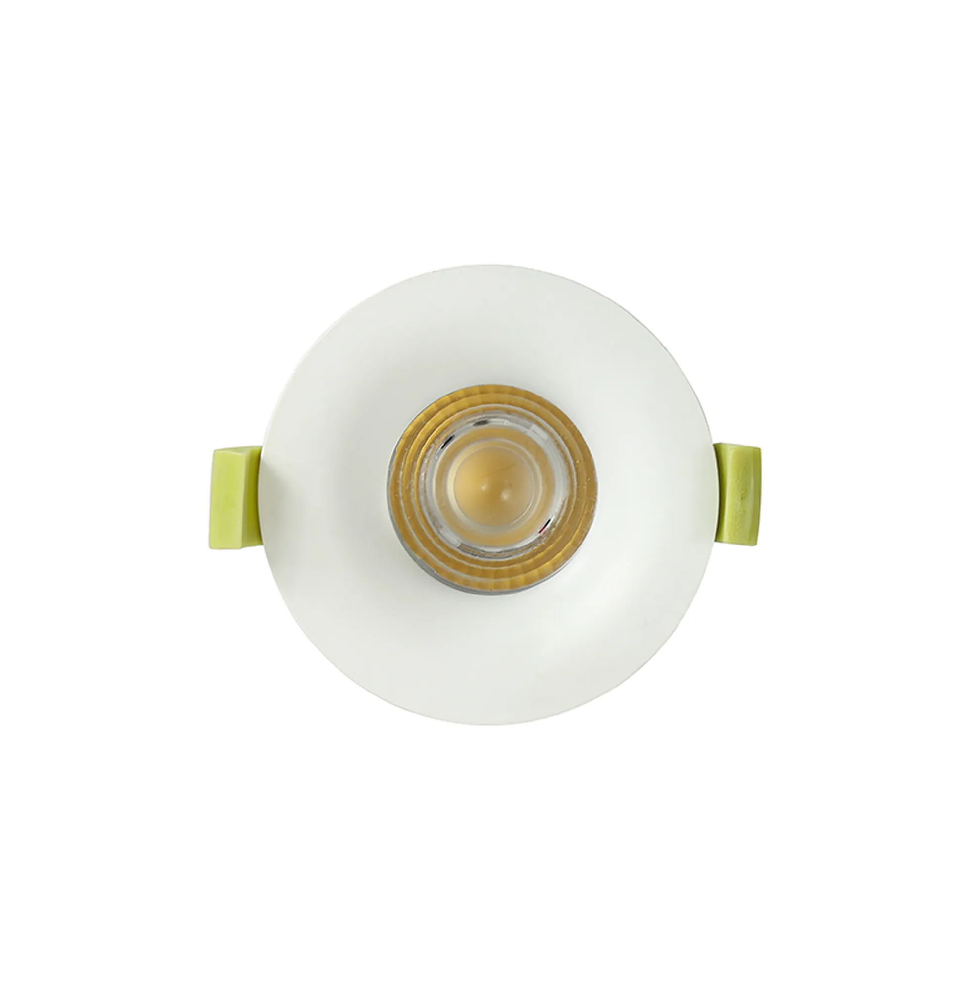 Bruve 9 Tridonic powered 9W 2700K 700lm 36° LED Engine,250mA , CRI>90 LED Engine Matt White Fixed Round Recessed Downlight, Inner Glass cover, IP65 DM201457  Dlux Bruve 9 IP65